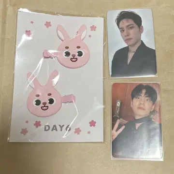 DAY6 헤어 클립 PIL 필 포토카드 세트