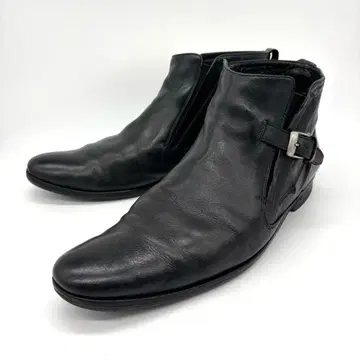 JOHN VARVATOS 조퍼 부츠 가죽 블랙 26.5