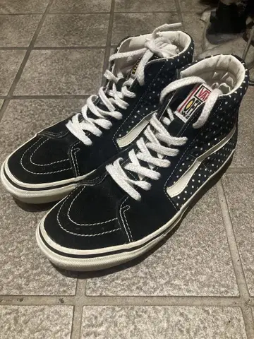 VANS sk8 hi 스케하이 스케이트하이 도트 무늬 하이컷 스니커즈