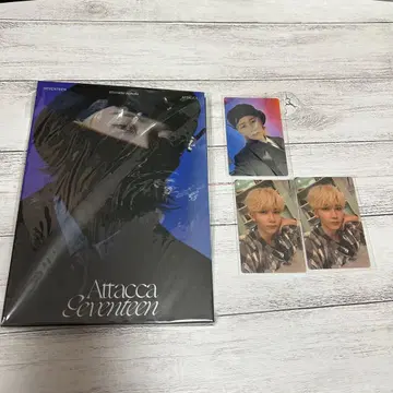 세븐틴 세부치 앨범 Attacca 정한 트레이딩 카드 포함