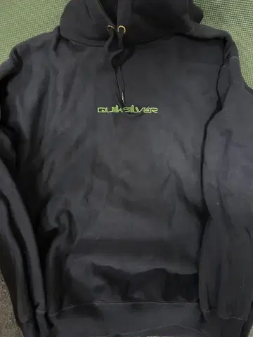 Quiksilver 네이비 후드티 L