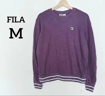 FILA 퍼플 긴팔 트레이닝복 [ M ] 맨투맨 보더 리브 여성용