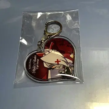 해즈빈 바기 아크릴 키링 애니카페 하트 스퀘어 캔 케이스