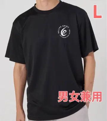 [ 미사용 새상품 ] 릴라이브 셔츠 스포츠 블랙 L 사이즈 남녀 공용
