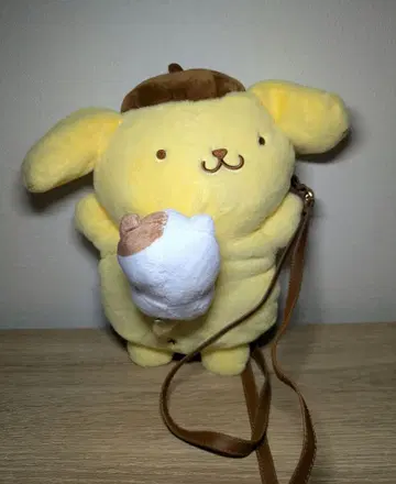 폼폼푸딩 봉제 인형 홀더 숄더백 산리오 벌스데이