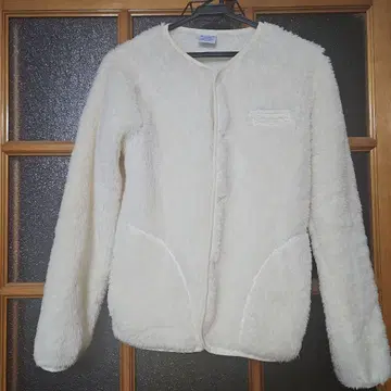 Champion 플리스 자켓 화이트