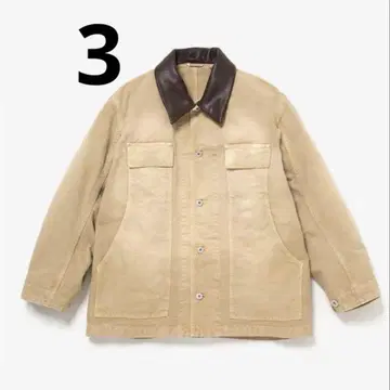 AURALEE ORGANIC COTTON DUCK BLOUSON