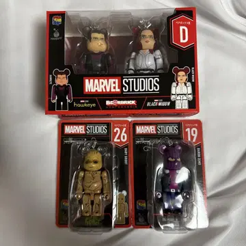 MARVEL STUDIOS 베어브릭 세트