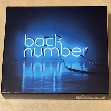 back number 앙코르 초회 한정판 B 2CD+DVD