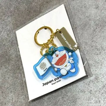 오사카 간사이 만박 일본관 도라에몽 아크릴 키링 키체인