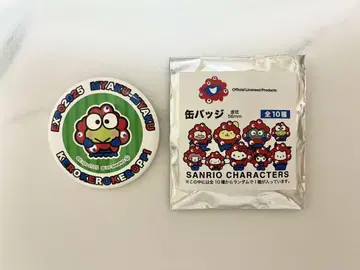 오사카 간사이 만박 케로케로케로피 변신 캔뱃지 산리오 미야쿠미야쿠
