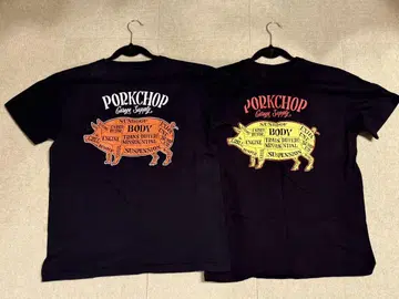 [ 2장 세트 ] PORKCHOP T셔츠 M