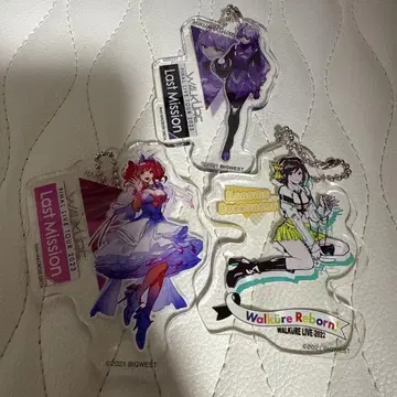 Walkure LIVE 아크릴 키링 세트