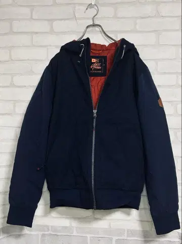 새상품급 RIP CURL 남성용 자켓 네이비 후드 부착 서핑