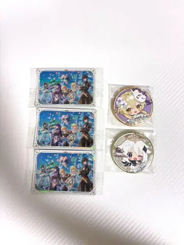 원신 루미네, 페이몬 캔뱃지 칠신 씰