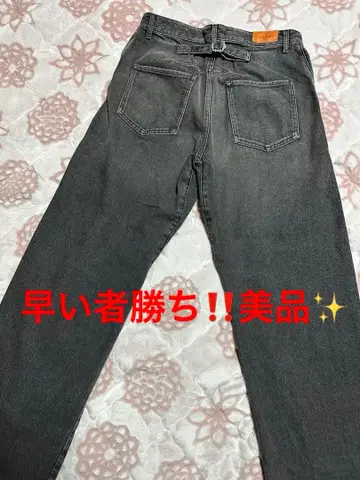 ch!iiibag Midlize Wide Denim 블랙 36