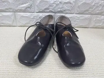 사만사 모스2 원홀 플랫슈즈 다크 브라운
