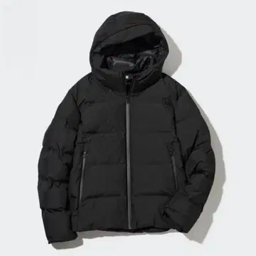 UNIQLO 심리스 다운 M 블랙