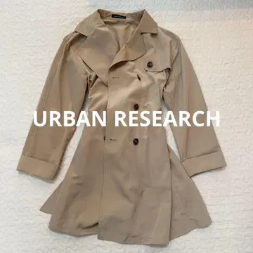 URBAN RESEARCH 베이지 트렌치코트