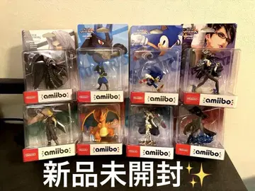 스마브라 amiibo 피규어 세트 8개 미개봉 새상품