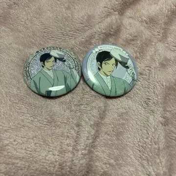 모로후시 타카아키 캔뱃지 2개 세트 명탐정 코난