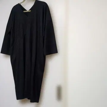SOU SOU 누키에리 칸토이 다크 그레이 긴팔 원피스 새상품급 소우소우
