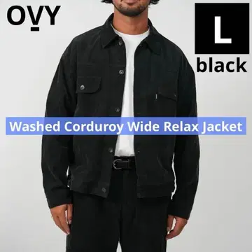 OVY Washed Corduroy Wide Relax Jacket L