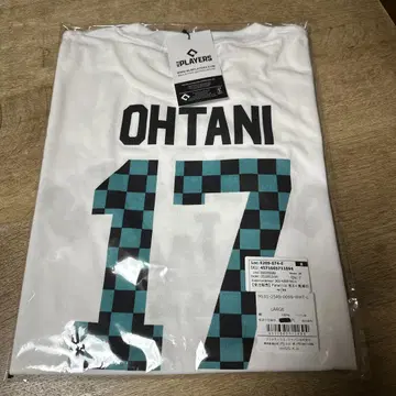 OHTANI 17 체크 무늬 T셔츠 L