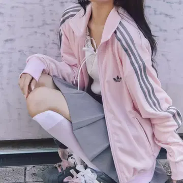 adidas x snidel 벨로아 트랙 자켓 파이어버드 XS