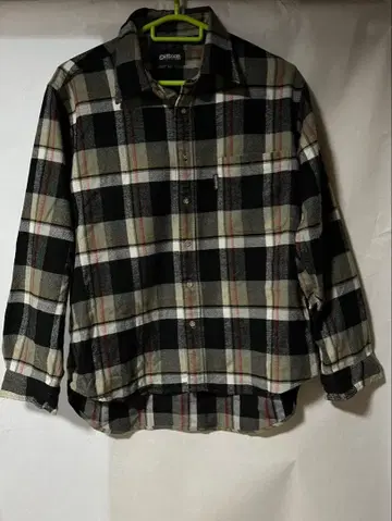 OUTDOOR LL 사이즈 체크 무늬