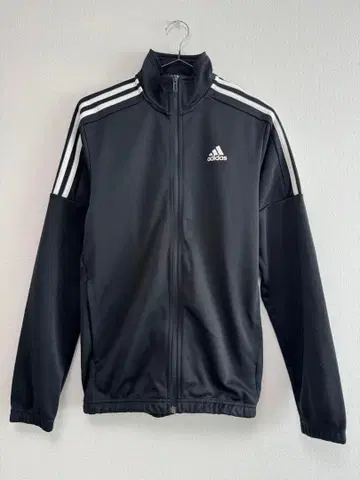 [ 미사용 ] adidas 블랙 풀 집업 저지 M