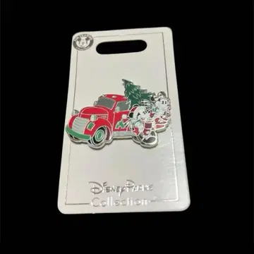 디즈니 핀즈 컬렉션 빨간색 트럭 핀 배지