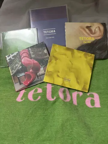 TETORA CD+DVD+타월 5개 묶음 판매
