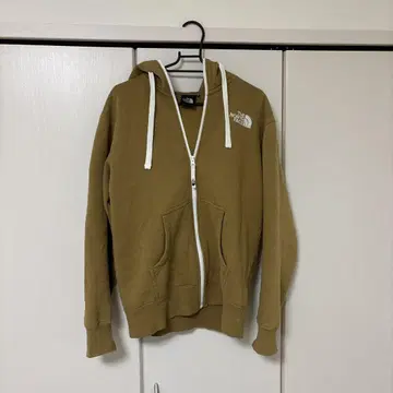 THE NORTH FACE 풀 집업 후드티 S 사이즈 카키