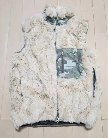 Giacometti 자코메티 퍼 베스트 집업 베스트 L