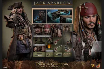 핫토이즈 1/6 잭 스패로우 2.0 디럭스판 새상품 DX38