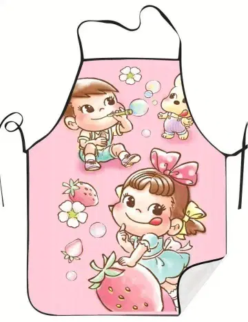 익명 배송 페코짱 에이프런 핑크