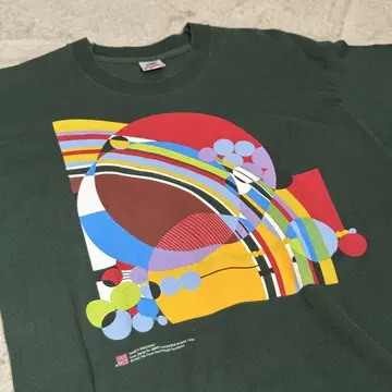 90s 프랭크 로이드 라이트 아트 티셔츠 (L)
