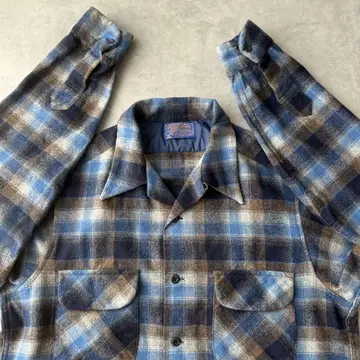 PENDLETON 펜들턴 보드 체크 셔츠 빈티지 70s