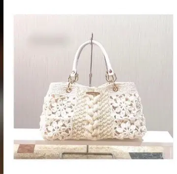 가방 가방 가을/겨울 백 핸드메이드 화이트 귀여운