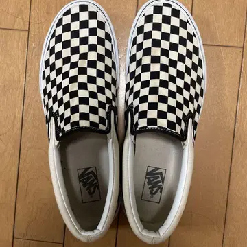 VANS 체커 패턴 슬립온