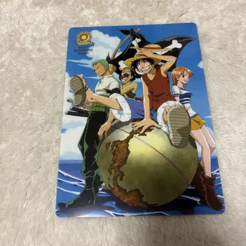 원피스 책받침 당시 물품 레어