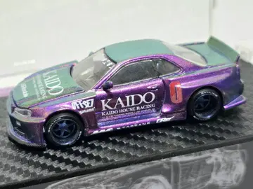 MINIGT KAIDO HOUSE R34 스카이라인 도금