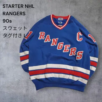 STARTER NHL RANGERS 90s 데드스탁 맨투맨 L