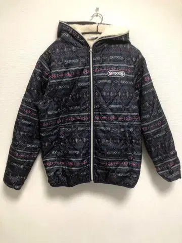 OUTDOOR 아웃도어 지퍼 자켓 후드 보아 아우터