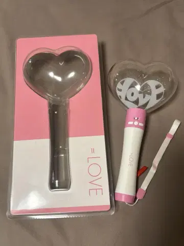 이코럽 응원봉 하트