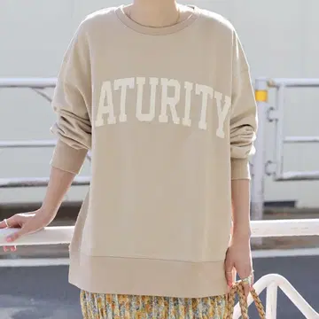 B.C STOCK MATURITY 로고 맨투맨 쭈리 맨투맨 24SS