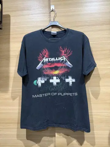 90s METALLICA 밴드 티셔츠 Hanes L