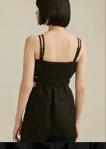 EMODA 그레이 컷 아웃 디자인 살로펫