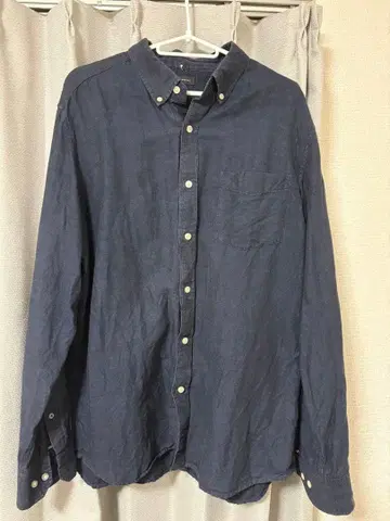 BANANA REPUBLIC 네이비 긴팔 셔츠